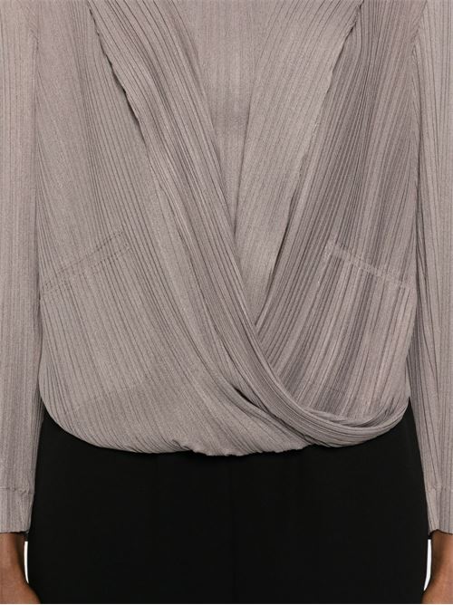 Pleated jersey shirt GIORGIO ARMANI | GW003427AF23439U6200